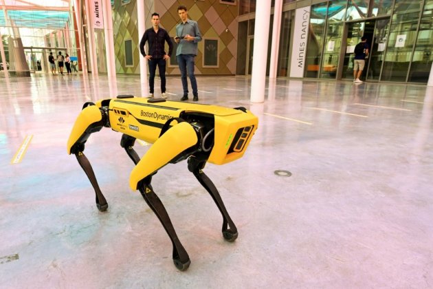 Nancy: un robot-chien pour remplacer l'homme dans les endroits dangereux