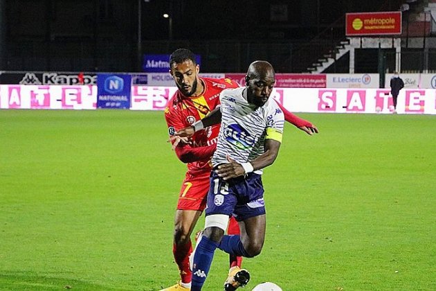 Football (N1) . Bon match nul pour Quevilly Rouen Métropole contre Laval