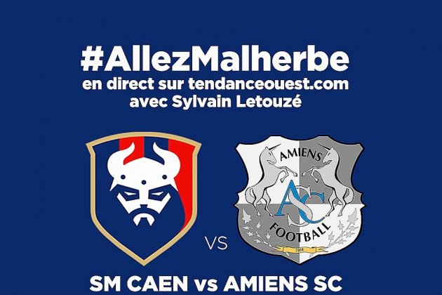 Football (Ligue 2). Suivez le match Caen-Amiens en direct avec Tendance Ouest !