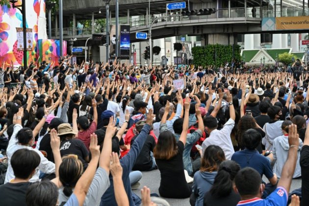 Thaïlande: plusieurs milliers de manifestants pro-démocratie bravent l'interdiction de rassemblements