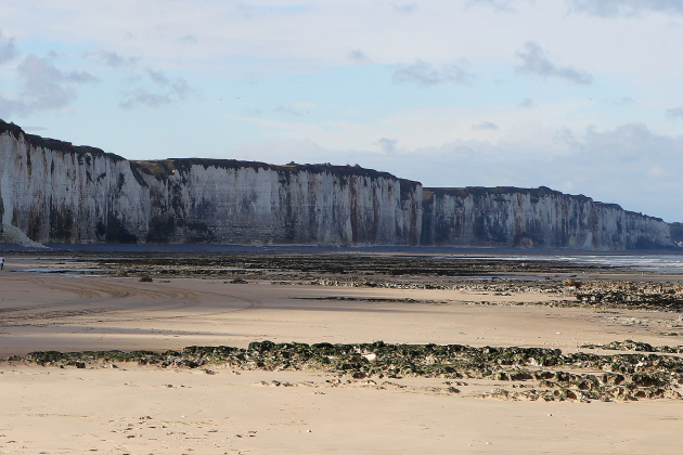 Seine-Maritime. Un pan de falaise s'écroule à 200 mètres d'une plage