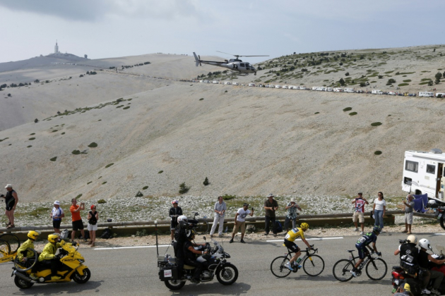 Tour de France: le Ventoux par deux fois en juillet prochain