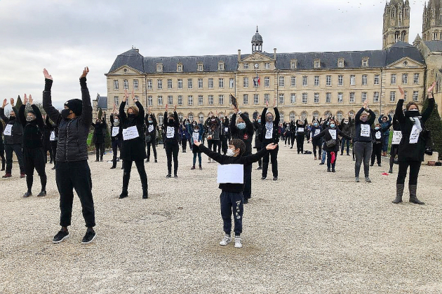 [Vidéo + photos] Normandie. Des flashmobs pour défendre l'enseignement artistique