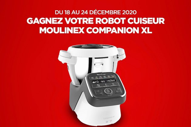 Cadeaux. Remportez le Companion XL de Moulinex avec Tendance Ouest