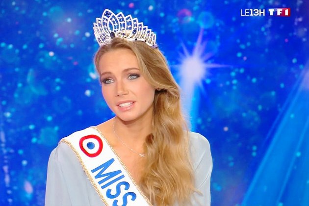 Miss France. [Replay] Amandine Petit, invitée du JT de TF1