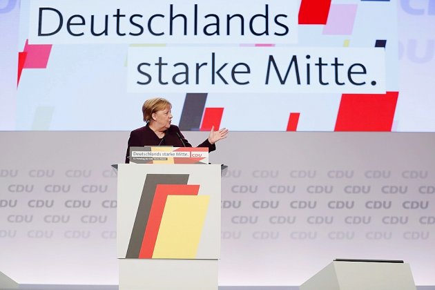 La CDU élit son président, Merkel plaide pour un cap centriste