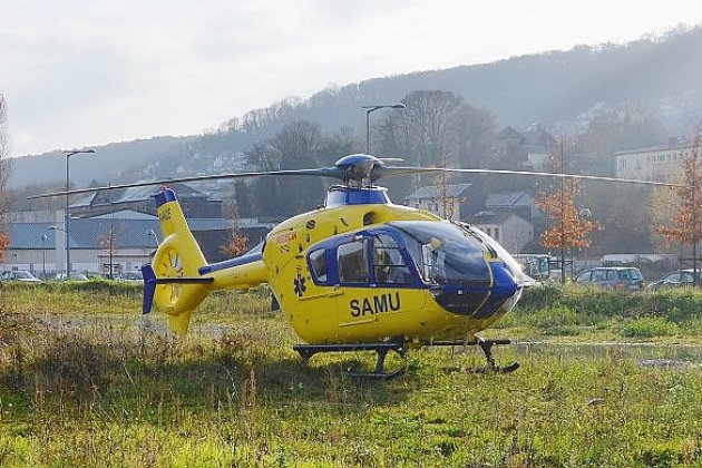 Seine-Maritime. L'hélicoptère Viking 76 du SAMU, mobilisé sur un accident de la route