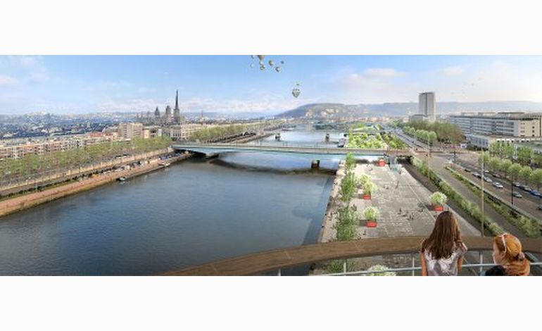 Rouen : pas de nouveaux quais bas rive gauche avant 2013