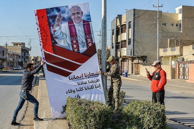 L'Irak s'apprête à recevoir le pape entre Covid, roquettes et manifestations