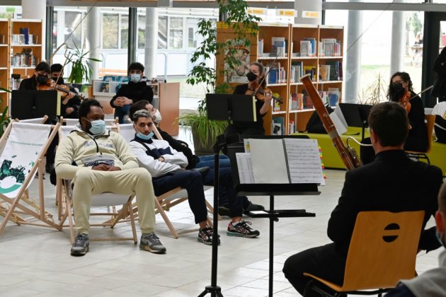 Privé de son public, l'orchestre de Franche-Comté fait la tournée des lycées