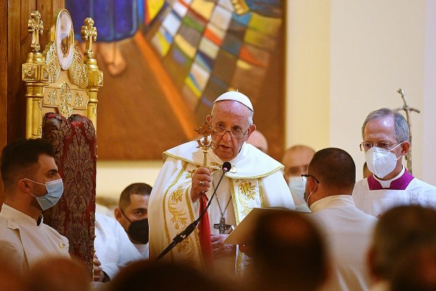Le pape à la rencontre des chrétiens du nord de l'Irak ravagé par l'EI