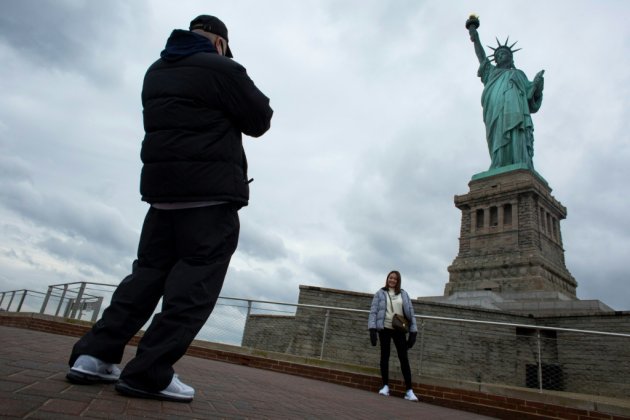 Les New-Yorkais redécouvrent les lieux touristiques de leur ville, désertés avec la pandémie