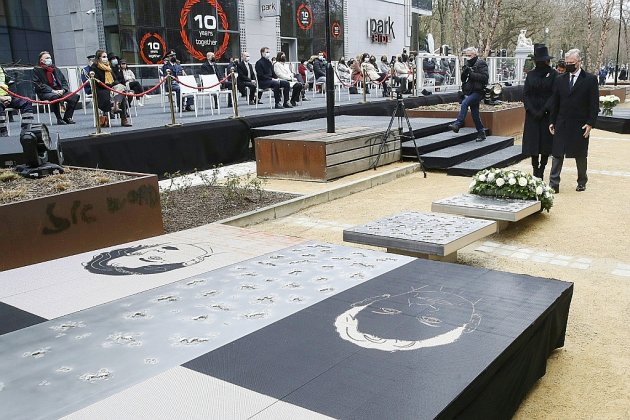 Attentats jihadistes de 2016: la Belgique se souvient des morts et des vies "bouleversées"