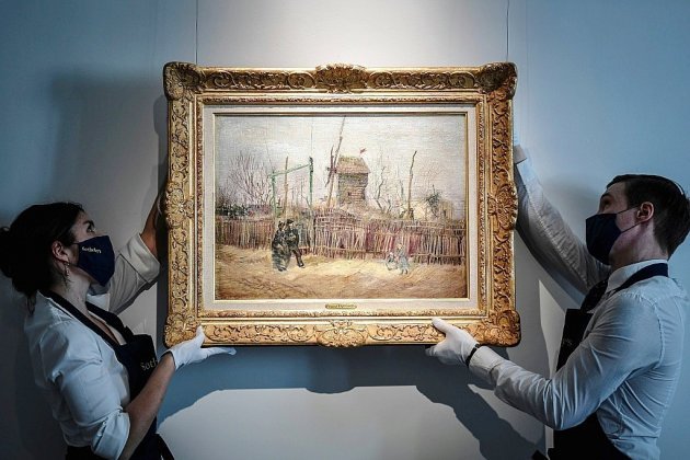 Un Van Gogh rare adjugé 13 millions d'euros à Paris chez Sotheby's