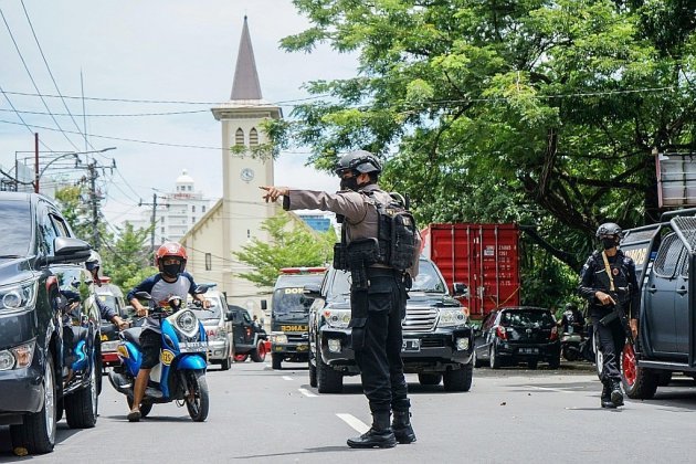 Une cathédrale indonésienne visée par un attentat suicide après la messe des Rameaux