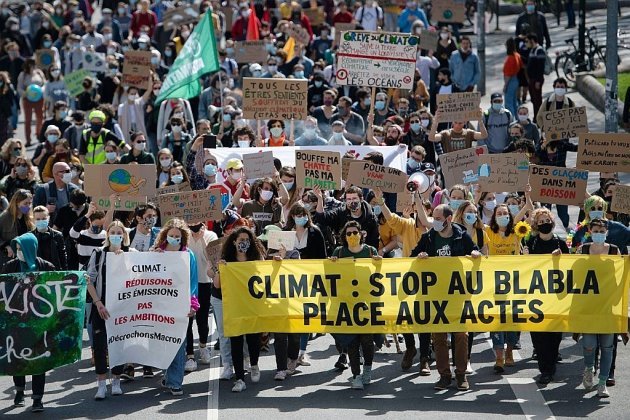 "Forte mobilisation" en France pour une "vraie loi climat", à la veille de l'examen au Parlement