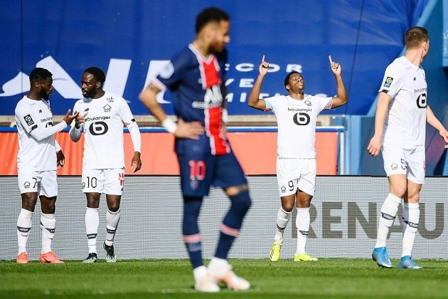 Ligue 1: Lille mate le Paris SG et reprend les commandes