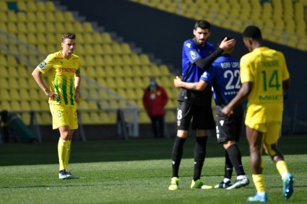 Ligue 1: Nantes et Bordeaux s'enfoncent