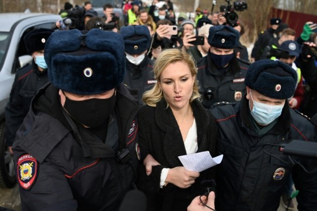 Des partisans de l'opposant russe Navalny interpellés devant son pénitencier