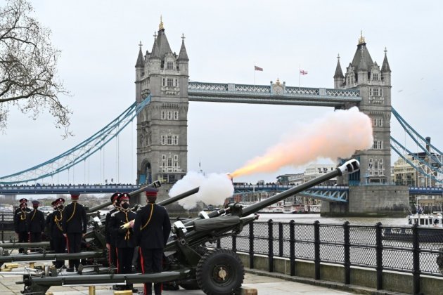 A la Tour de Londres, coups de canon et souvenirs du prince Philip
