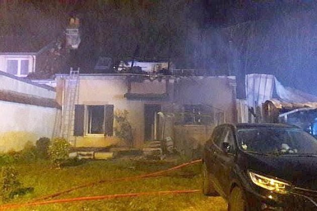 Mortagne-au-Perche. Un violent incendie détruit une maison d'habitation