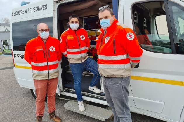 Fécamp. Les secouristes de la Croix Rouge en renfort en Ile-de-France