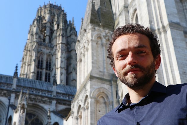 Rouen. Guillaume Gohon, guide-conférencier et amoureux de la cathédrale