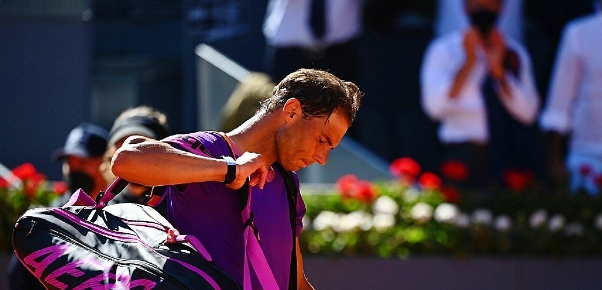 Tennis: Nadal tombe en quarts à Madrid, comme à Monte-Carlo