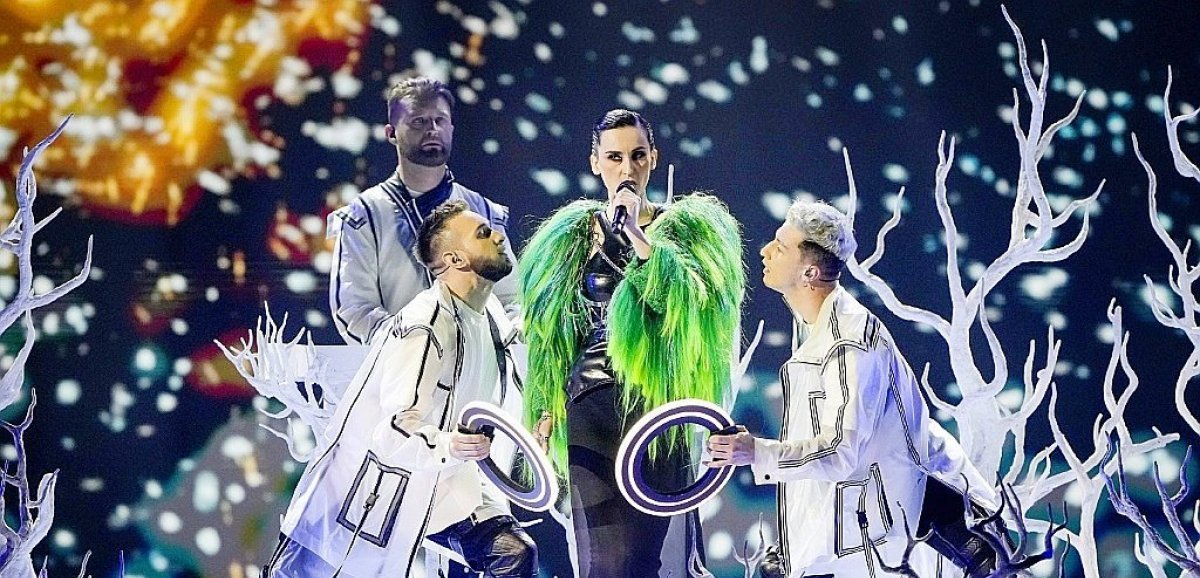 Paillettes et extravagance pour la finale de l'Eurovision