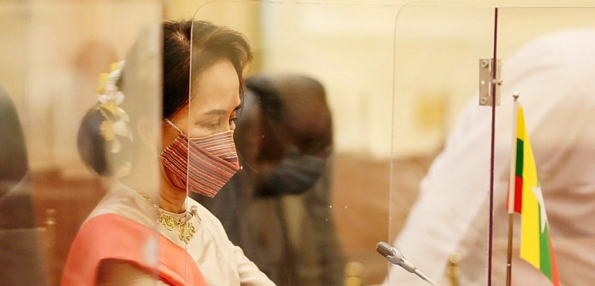 Birmanie: Aung San Suu Kyi en personne devant la justice, une première depuis le coup d'Etat