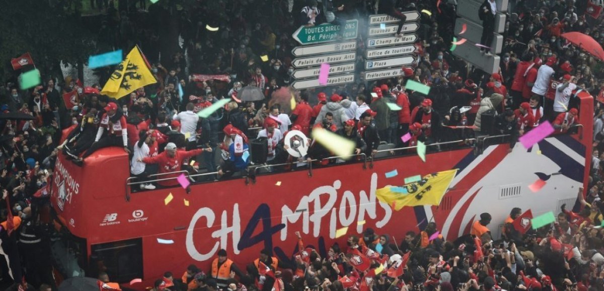 Ligue 1: Lille rouge de bonheur pour le retour de ses champions