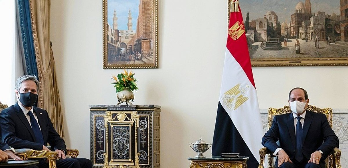 Au Caire, Blinken s'entretient avec Sissi, veut consolider la trêve à Gaza