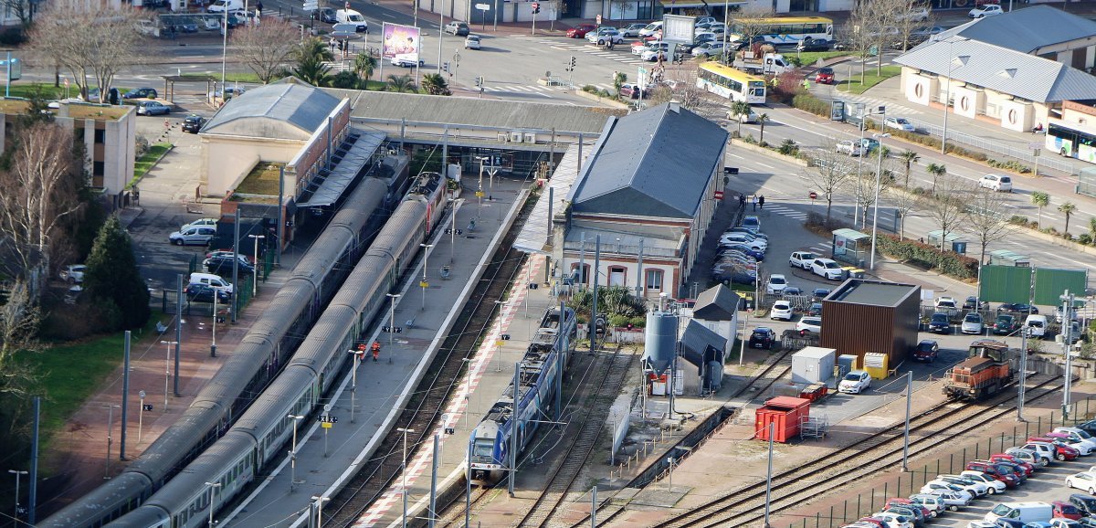 [Actualisé] Cherbourg-en-Cotentin. Le quartier de la gare bouclé à cause d'un colis suspect