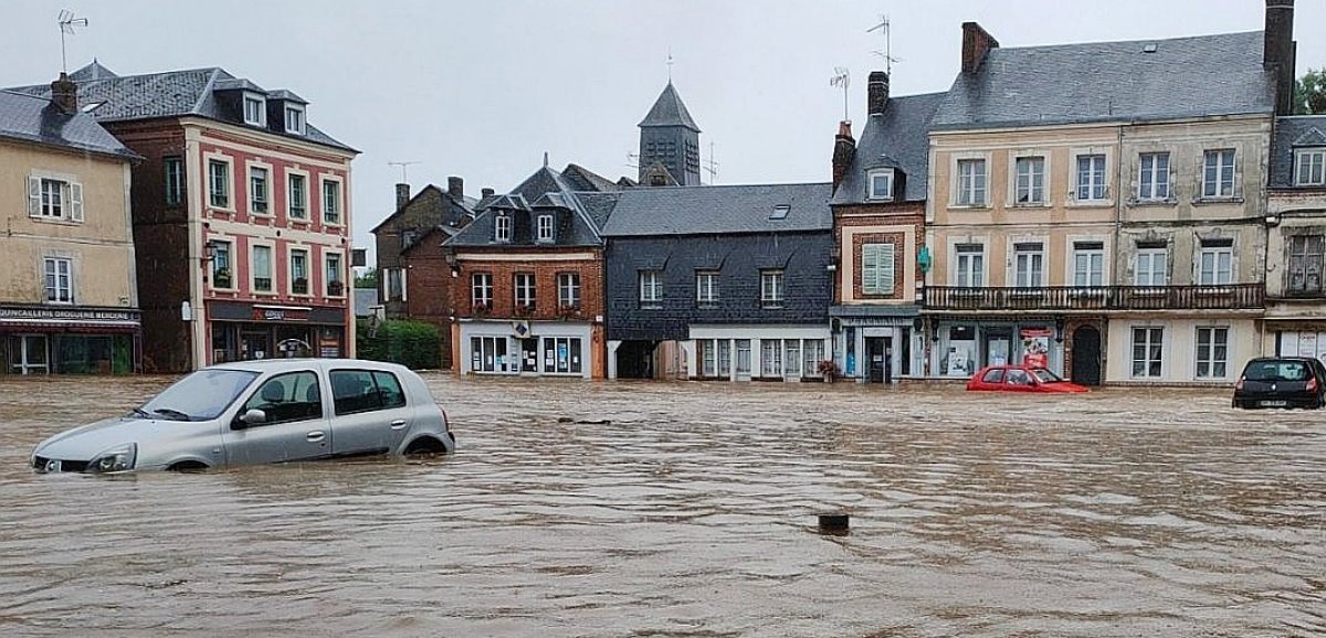 Orne. Importantes inondations en cours sur le nord du département