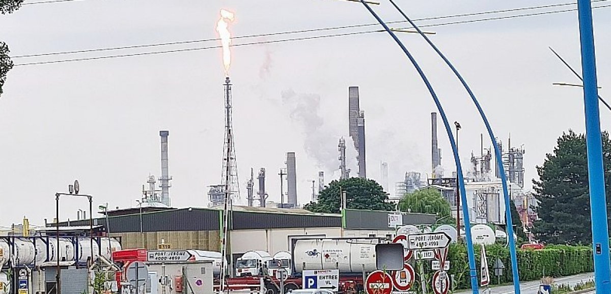 Port-Jérôme-sur-Seine. Avant l'exercice, un vrai incident se produit à Exxon Mobil
