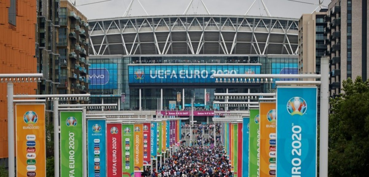 Euro: dernier carré à Wembley, "temple du foot" sous vigilance sanitaire