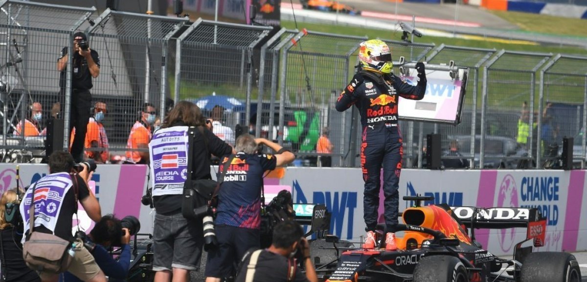 GP d'Autriche: Verstappen remporte son 3e Grand Prix d'affilée