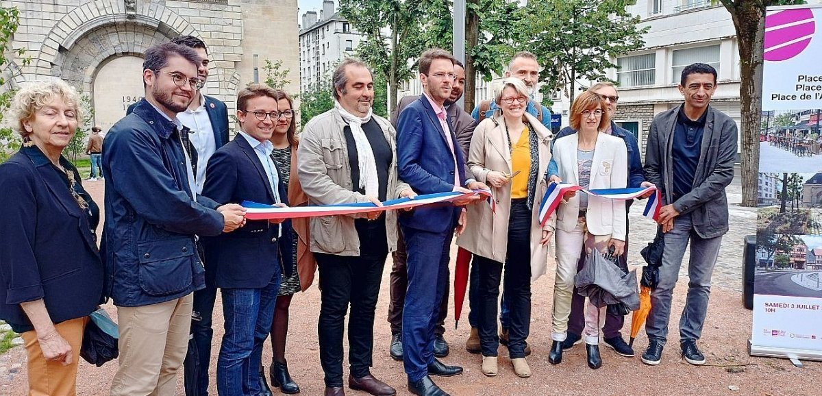 [Photos] Seine-Maritime. Trois sites du centre de Rouen inaugurés après leur réaménagement 