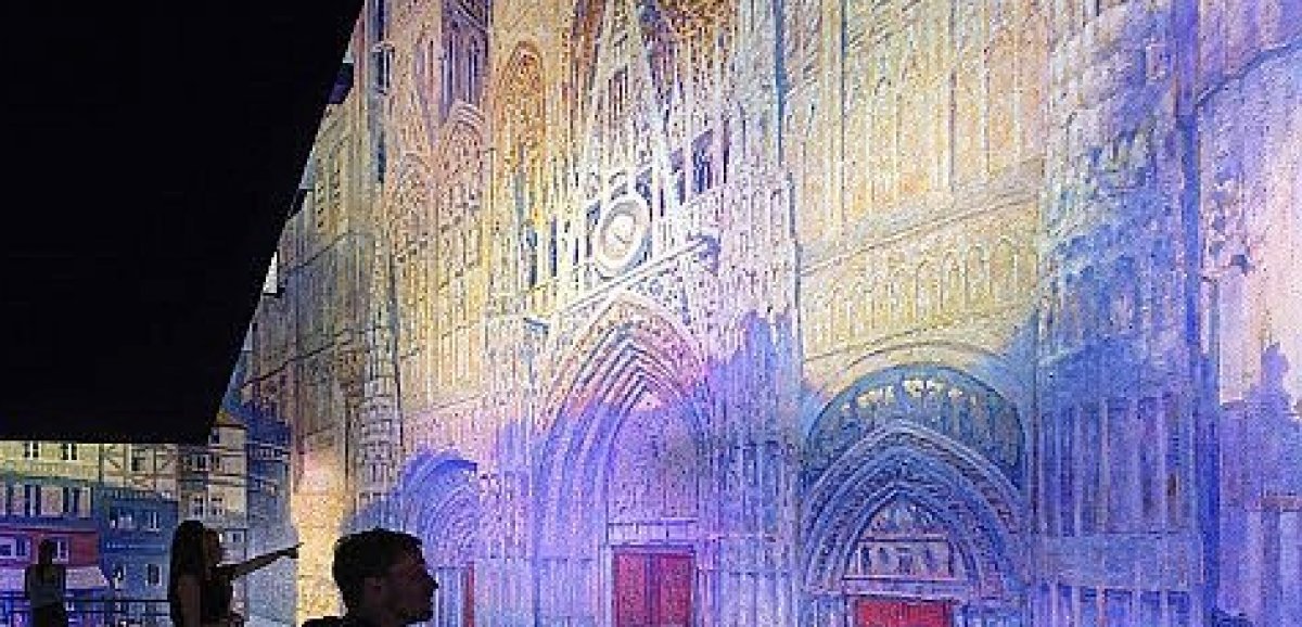 Rouen. Panorama XXL : Monet dévoile les moindres détails de sa cathédrale
