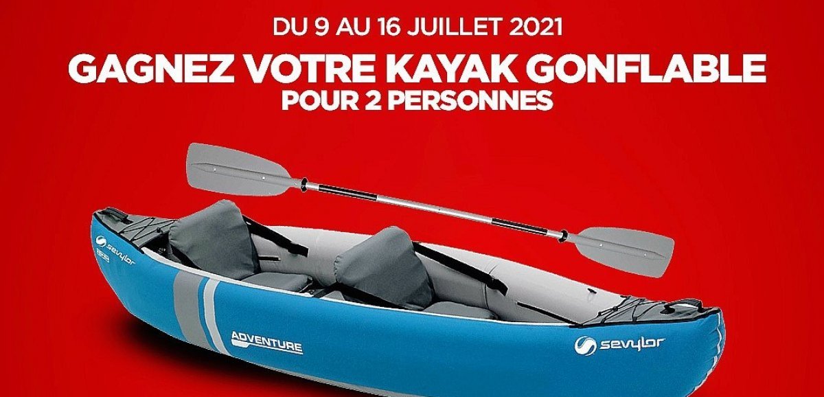 Cadeaux. Gagnez cette semaine un kayak gonflable pour deux