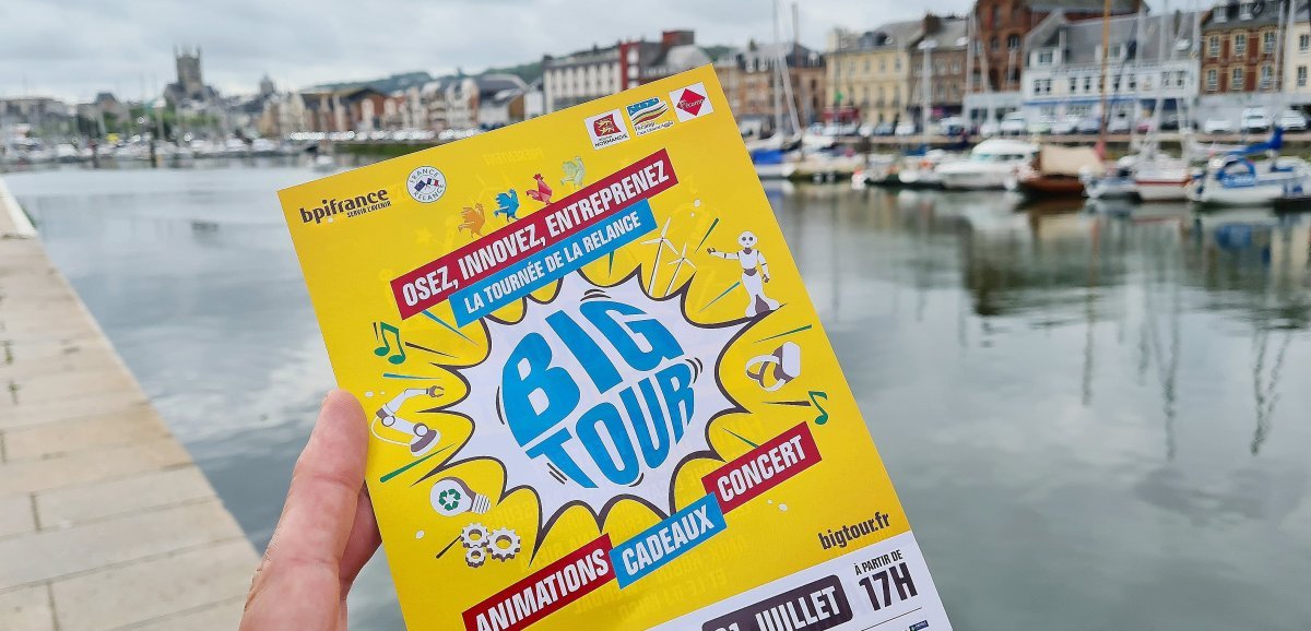 Entrepreneuriat. Le Big tour débarque en Normandie, animations et concert au programme