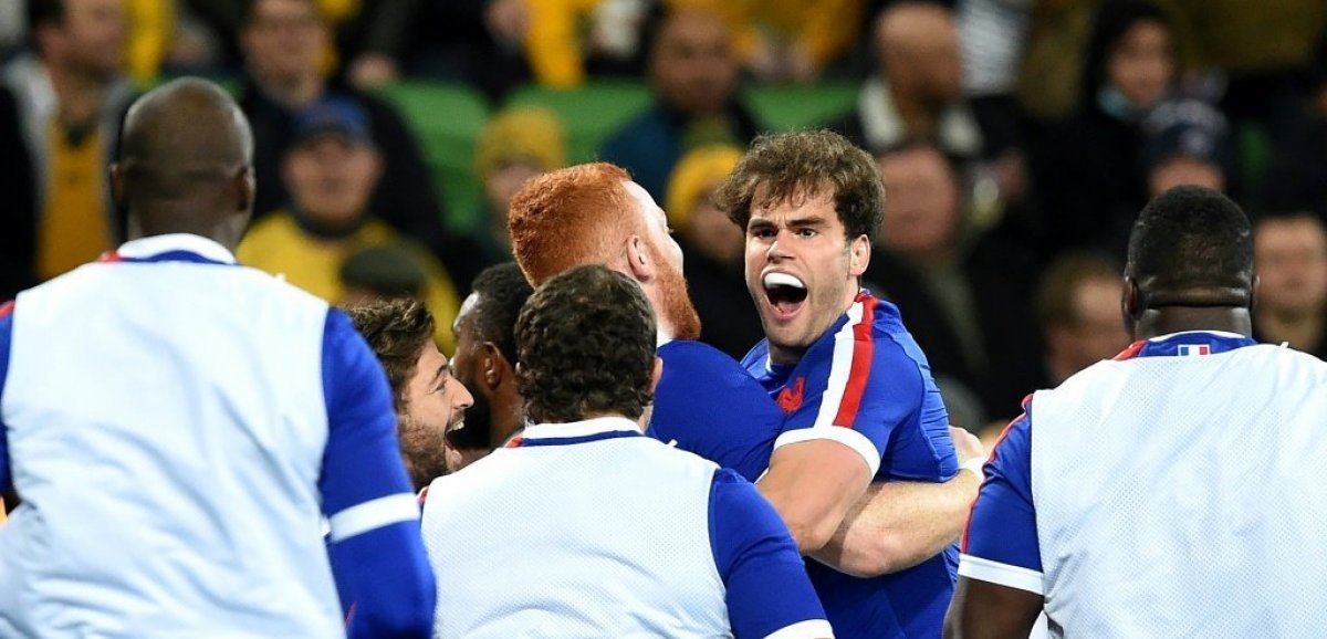 Rugby: le XV de France s'impose 28-26 en Australie, une première depuis 31 ans