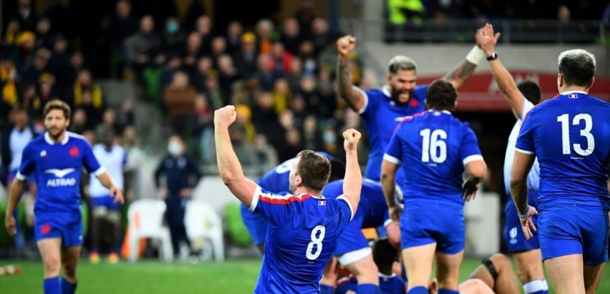 XV de France: les Bleus sur leur 31 en Australie