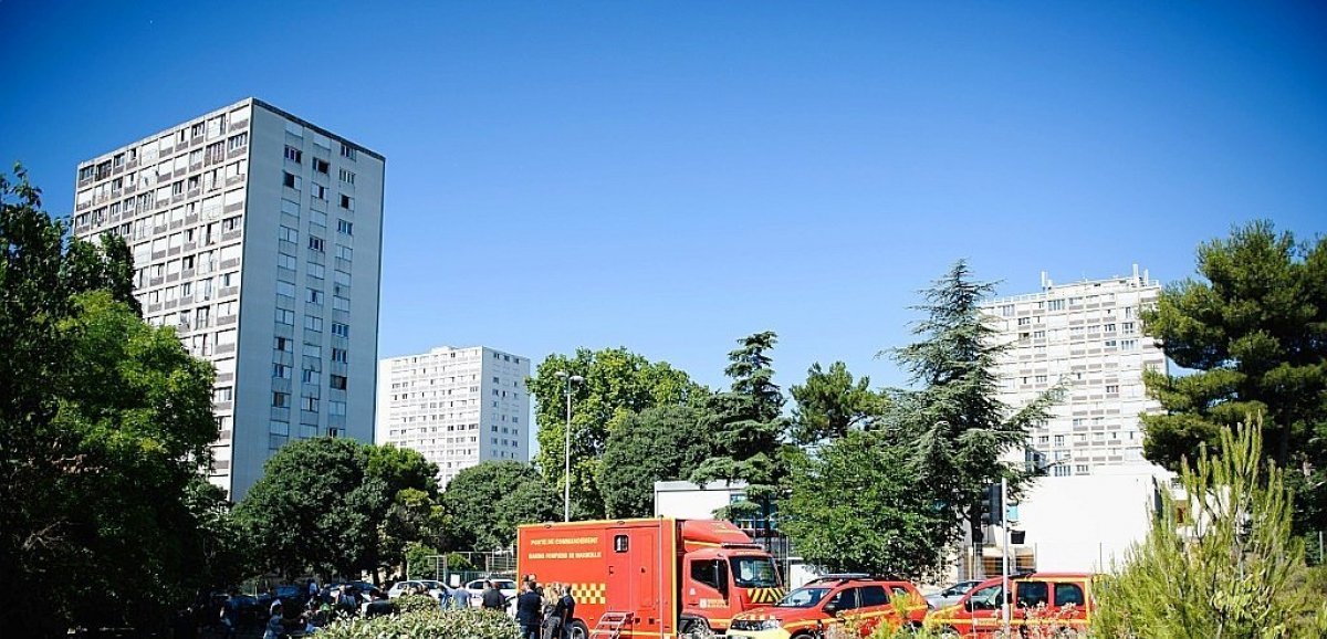 Trois personnes meurent dans l'incendie d'un immeuble en partie squatté à Marseille