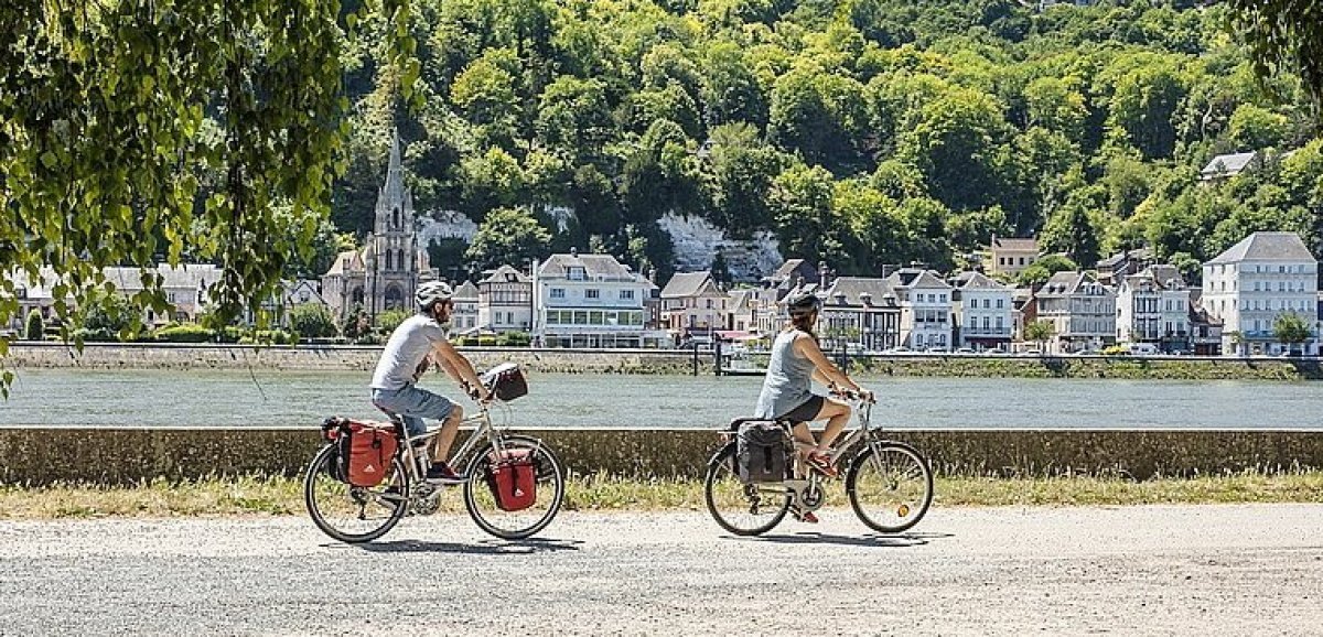 Seine-Maritime. Faites le plein de paysages bucoliques, en vélo entre Rouen et La Bouille 