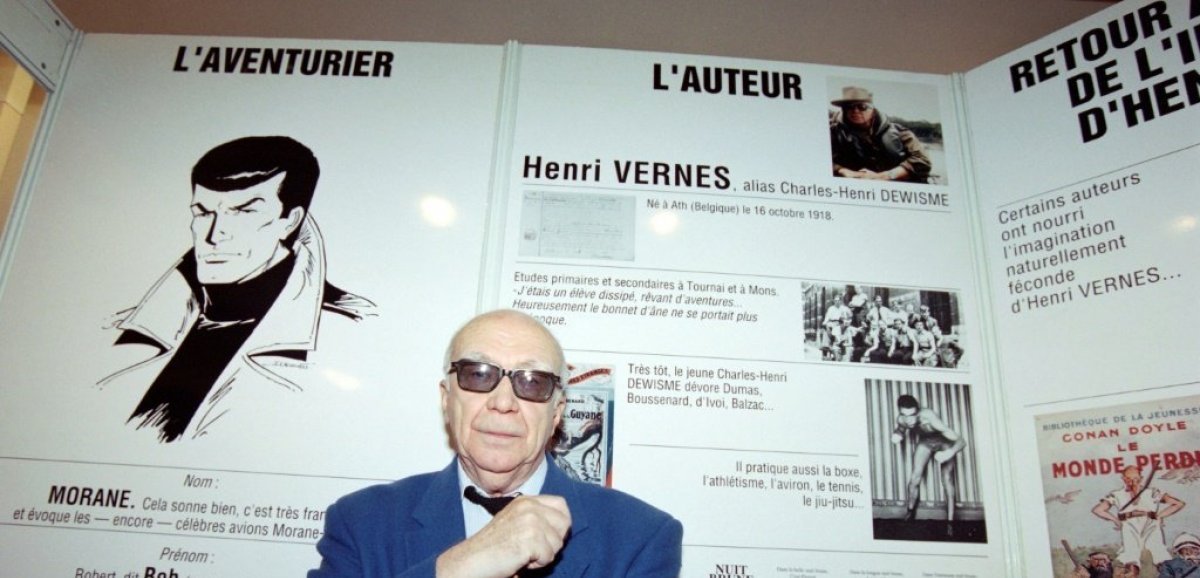 Henri Vernes, mort du père de l'aventurier Bob Morane