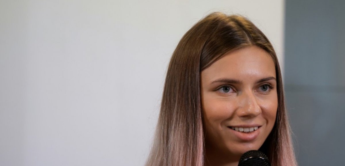 JO-2020: l'athlète bélarusse Tsimanouskaya "heureuse d'être en sécurité" en Pologne