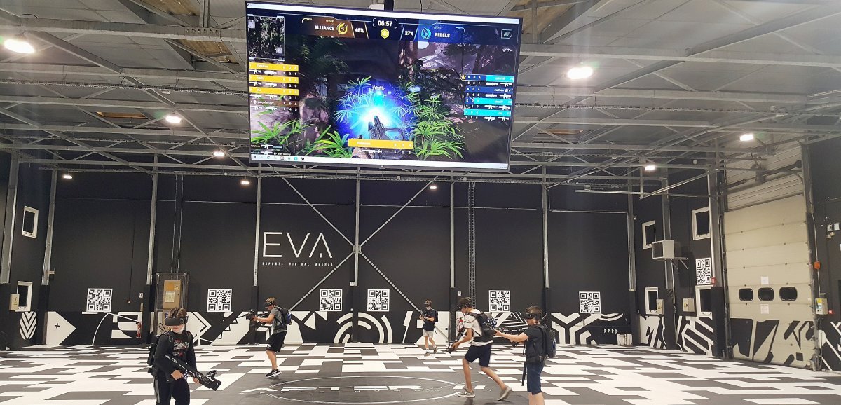 Près de Rouen. EVA : une nouvelle offre de jeu vidéo en réalité virtuelle
