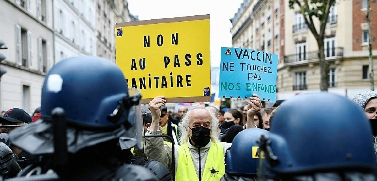 Manifestations anti-pass : cinquième week-end de mobilisation en France