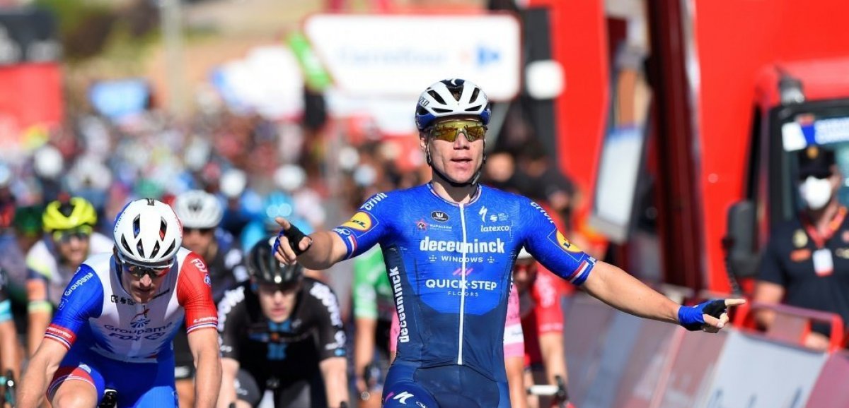 Vuelta : Jakobsen le revenant remporte la 4e étape, Taaramäe garde le rouge